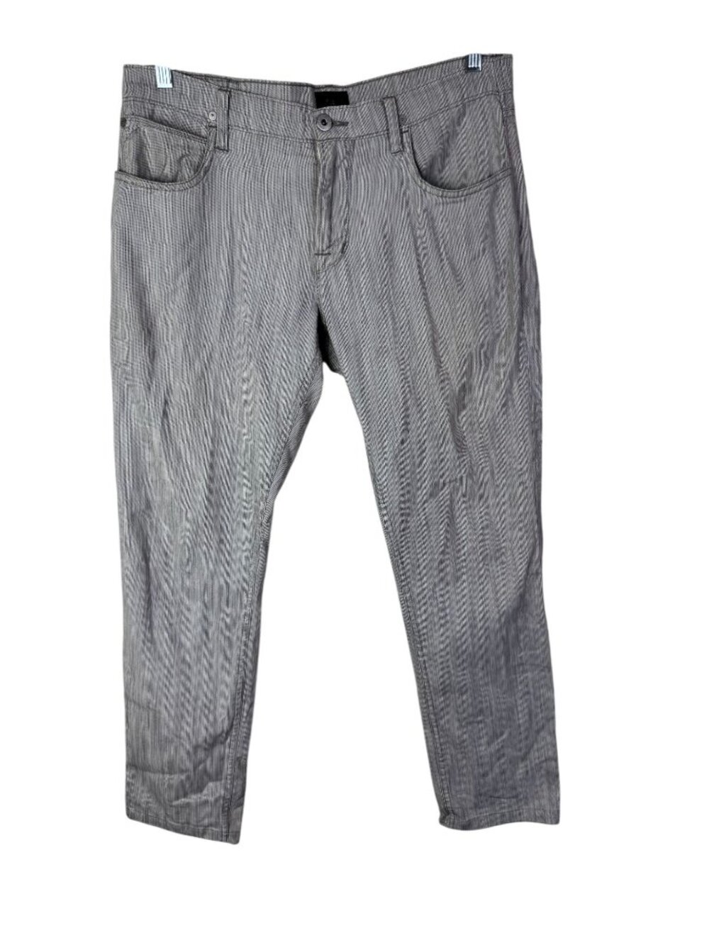 Hudson Blake Slim Straight Mens Gray‎ Pants 34 x 30 Cotton Blend Colony Preppy